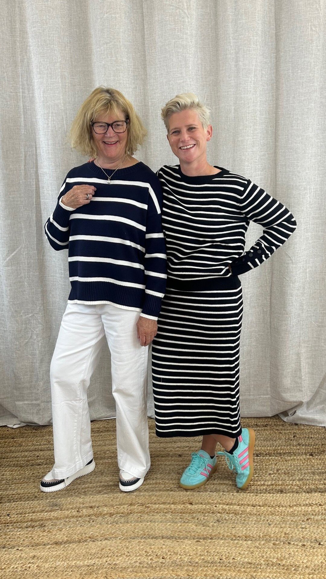 style items clothing on different bodies